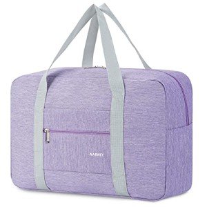 Spirit Airlines Foldable Travel Duffel Bag - Light Purple