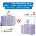Spirit Airlines Foldable Travel Duffel Bag - Light Purple
