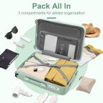 Somago Expandable 4-Piece Lightweight Luggage Set