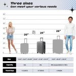 24-Inch Dark Gray Hardshell Spinner Suitcase