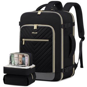 LOVEVOOK 40L Women’s Travel Backpack with Packing Cubes