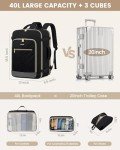 LOVEVOOK 40L Women’s Travel Backpack with Packing Cubes