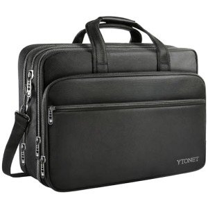 Expandable Laptop Bag for 17.3" Laptop – Black