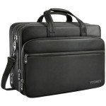 Expandable Laptop Bag for 17.3" Laptop – Black