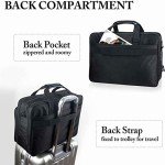 Expandable Laptop Bag for 17.3" Laptop – Black
