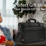 Expandable Laptop Bag for 17.3" Laptop – Black