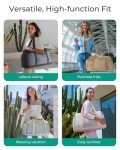 BAGSMART 35L Foldable Duffle Bag for Women