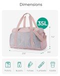 BAGSMART 35L Foldable Duffle Bag for Women