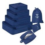 7-Piece Packing Cubes Set for Organized Travel