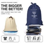 7-Piece Packing Cubes Set for Organized Travel