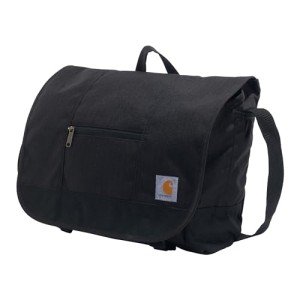 Carhartt Water-Resistant Black Ripstop Messenger Bag