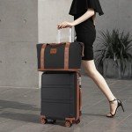 Kono 3-Piece Expandable Carry-On Luggage Set