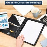 Elegant Leather Padfolio for Business Essentials