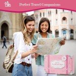 Traveler's Gift Set: 8 PCS Pink Essentials