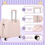 Smilesun 20" Kids Ride-On Suitcase - Pink