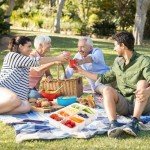 WACOI Portable Snack Serving Tray with Lid