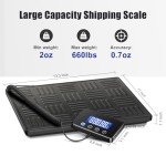 KUAIVO 660lbs Digital Heavy Duty Luggage Scale