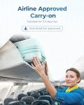 BAGSMART 22" Expandable Hardside Carry-On Luggage