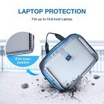 BAGSMART 15.6" Laptop Bag - Stylish & Functional