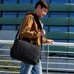 BAGSMART 15.6" Laptop Bag - Stylish & Functional