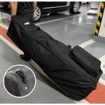 Wheeled Golf Club Travel Bag - Waterproof & Padded