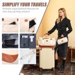 Cosbarn 5-Piece Hard Case Luggage Set