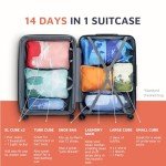 Extra Large Packing Cubes Set for Travel