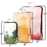 Extra Large Packing Cubes Set for Travel