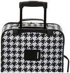 Rockland Kensington Black & White 2-Piece Luggage Set