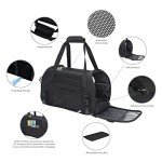 JESPET Airline Approved Soft-Sided Pet Carrier