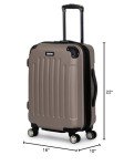Kenneth Cole REACTION Expandable 20-Inch Spinner Suitcase