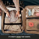 Kenneth Cole Chevron Quilted Luggage Set - Black