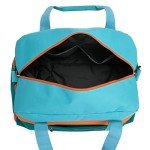 Kids Duffle Bag for Travel and School (Blue Green)