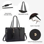 LOVEVOOK Lightweight Laptop Tote Bag for Women