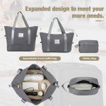 Merax Lightweight 3-Piece Softside Spinner Luggage Set