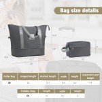 Merax Lightweight 3-Piece Softside Spinner Luggage Set