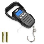 Digital Luggage Scale with Backlit Display & Tape