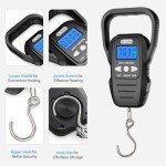 Digital Luggage Scale with Backlit Display & Tape