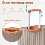 Merax Rugged 3-Piece Hardside Luggage Set