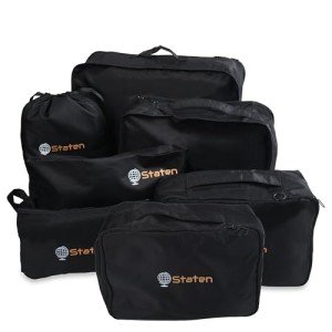7-Piece Premium Travel Packing Cubes Set