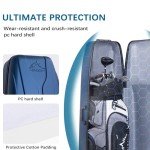 UNIHIMAL Waterproof Hard Case Golf Travel Bag