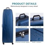 UNIHIMAL Waterproof Hard Case Golf Travel Bag