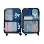 Lilo & Stitch 8-Piece Luggage Organizer Set