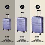 Lavender Hardside Luggage Set - 3 Pieces