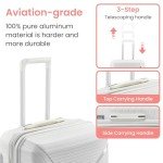 4-Piece Hard Shell Luggage Set with Spinner Wheels