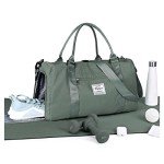 Versatile Travel Duffel Bag with Shoe Compartment