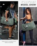 Versatile Travel Duffel Bag with Shoe Compartment