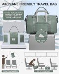 Versatile Travel Duffel Bag with Shoe Compartment
