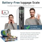 Portable Battery-Free Luggage Scale for Travel