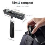 Portable Battery-Free Luggage Scale for Travel